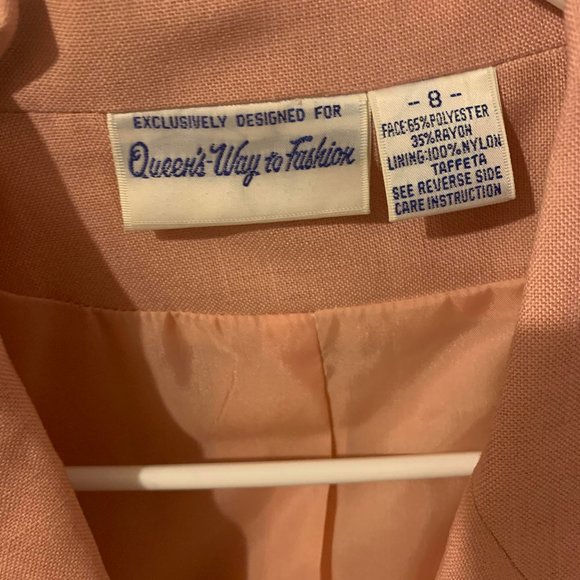 Vintage Pink Blazer - Picture 2 of 2